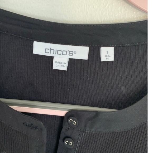 Chico's size 1‎ tired dress - Picture 2 of 6